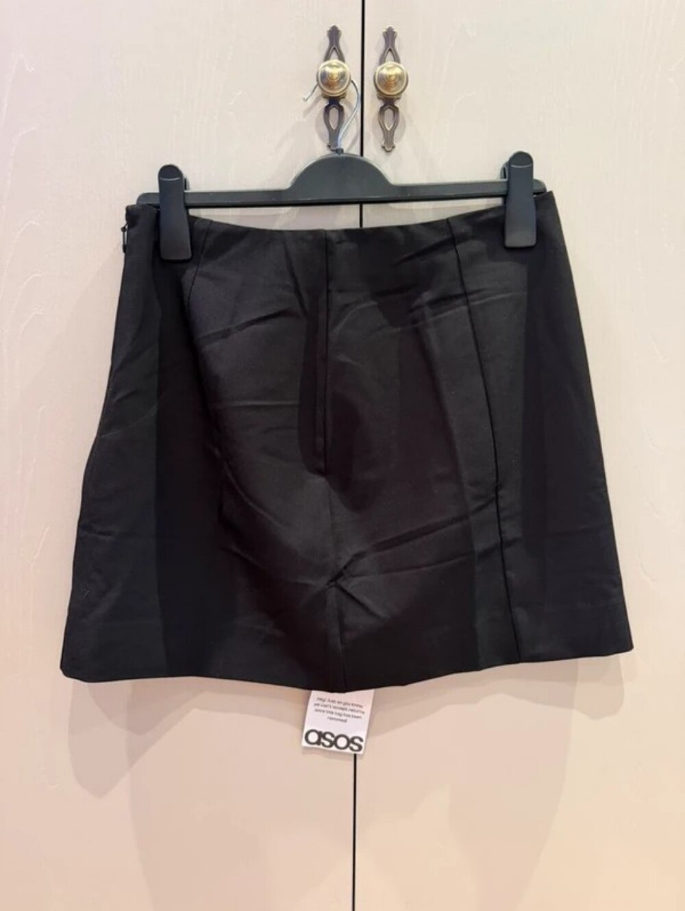 ASOS Black A-Line Mini Skirt